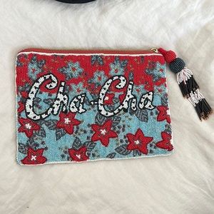 Beaded Anthropologie Clutch